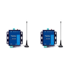 2X USR-LG206 Serial RS232 RS485 to LoRa Converter Point to Point LoRa 803Mhz-930Mhz (EU)