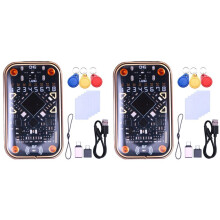 2X Chameleon Ultra V2.0 RFID Chip Reader Emulator 125Khz 13.56Mhz NFC Duplicator 6xUID Key+10xCUID Card