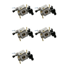 5X Carburateur pour Pièces de Moteur de Scie à Chaîne 445 & 450 506450401