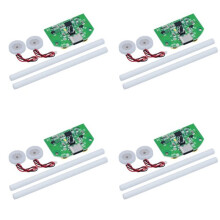 4X Dual Spray Atomization Module USB Luftfuktare Driving Circuit Board Atomization Experimentell Utrustning Ultraljud