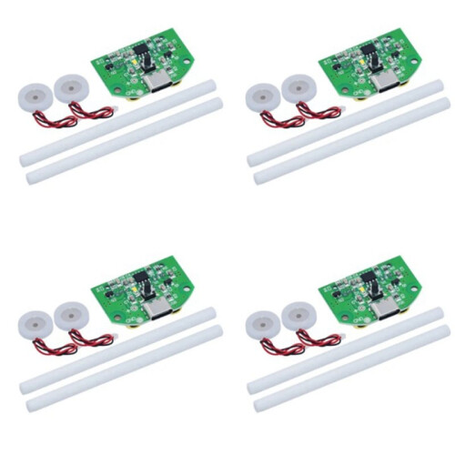 4X Dual Spray Atomization Module USB Humidifier Driving Circuit Board Atomization Experimental Equipment Ultrasonic
