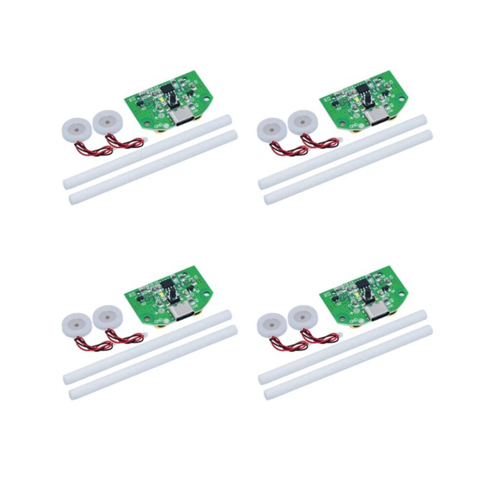 4X Dual Spray Atomization Module Usb Humidifier Driving Circuit Board Atomization Experimental Equipment Ultrasonic 6031035723217