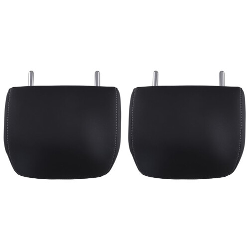 2X Car Rear Left Right  Headrest for  Octavia 2015-2022 Black