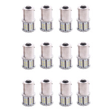12x 1156 BA15S 382 P21W White 50 SMD LED Car Tail Turn Signal Reverse Light Bulbs