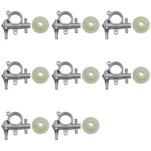 8 Set 2500/ 3800 Ketten Sägen Ersatz Teile Ketten Sägen Öl Pumpe mit Schnecken Antriebs Rad Passend für Ketten Säge 25CC / 38CC