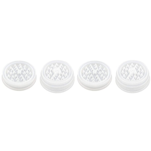 2X Molde de Moedor  para Resina - Molde de Moedor de Resina de 3 Polegadas com Formato de Pontas Eficiente, Moldes de Moedor de Silicone Premium