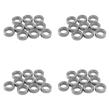 40pcs Miniature Sealed Metal Shielded Metric Radial Bearing Model: MR85-ZZ 5x8x2.5Mm
