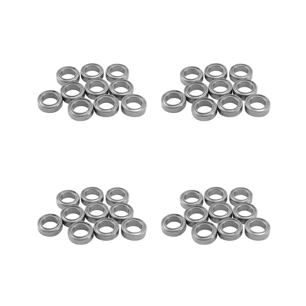 40Pcs Miniature Sealed Metal Shielded Metric Radial Bearing Model: Mr85-Zz 5X8x2.5mm 6032530909274