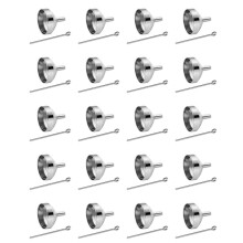 20X  Funnels Set Stainless Steel Urn Funnel Filler Kit for Cremation Jewelry Ashes Keepsakes
