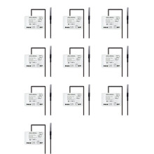 10X Tuya Zigbee with Temperature Sensor Passive Dry Contact Zigbee Relay Work with Home Assistant AC85-250V