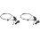 2X Hood Release Cable for  Focus C-Max Hood Control Cable Strap Handle CV6Z16916A CV6Z-16916-A 1