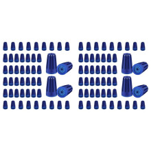 100PCS Waterproof Wire Electrical Connectors, Outdoor Seal Electrical Twist Caps Cable Terminal Connector, 22AWG-12AWG