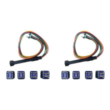 2X 4 em 1 para Sop8 Wsonvson Chip Download Burn Write Probe Spring Needle Flash Eeprom Chip Burner Cabo VSOP8/VSON8/WSON8
