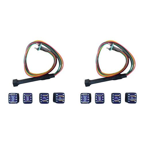 2X 4-in-1 for Sop8 Wsonvson Chip Download Burn Write Probe Spring Needle Flash Eeprom Chip Burner Cable VSOP8/VSON8
