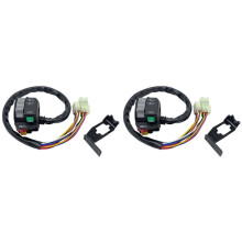 2X per Can Am 06-15 Outlander Renegade 500 650 800 1000 Interruttore Start/Stop Manubrio Interruttore di Controllo Faro 703500920