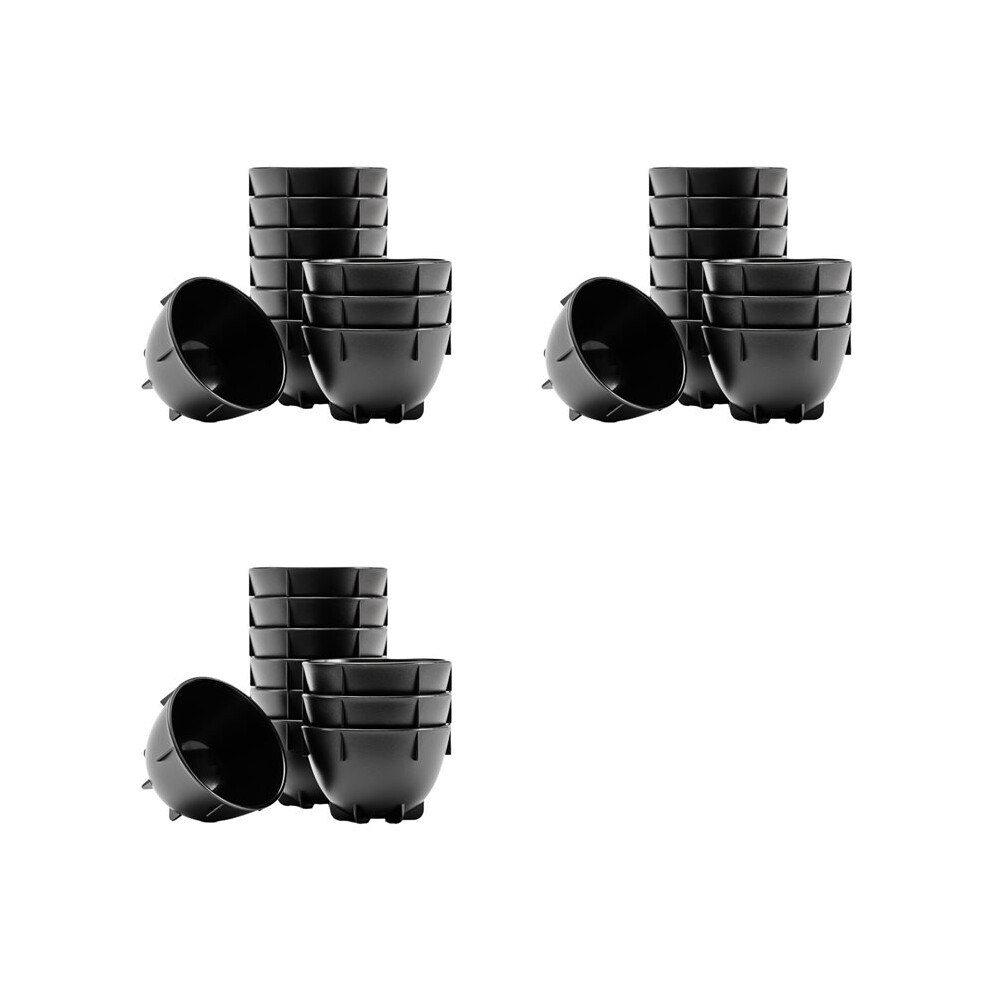 Coffee Cupping Bowls 200Ml For 12G Coffee Grinds&200G Boiling Water Stackable Coffee Bowls For Coffee Enthusiasts 36Pcs Black 6034079212822