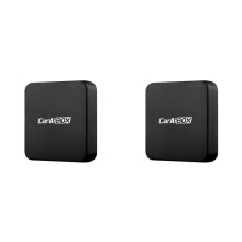 2X Samochodowy AI BOX 2-w-1 Bezprzewodowy Adapter Android Auto Carplay Inteligentny Samochodowy AI Box Samochodowy Przewodowy CarPlay do