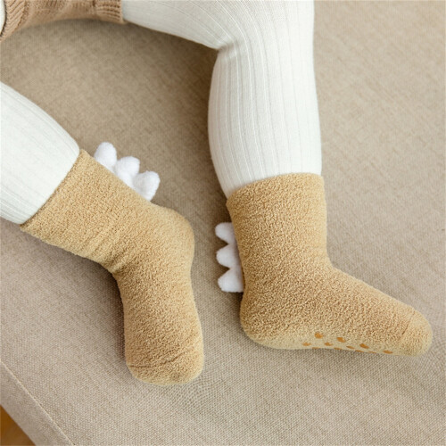 Adorable Animal Slipper Socks Soft Indoor Booties for 1