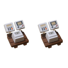 6X K04 Tastatur-Tastenkappen, 3-in-1-Set für Mechanische, Klassische Retro-Tastenkappen, Niedliche Tastenkappen, Personalisierte Tastenkappen, Weiß