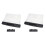 2X LED Flat Panel Night Vision Reading Light, Eye Protection Reading Light Student Night Reading Light Black 1