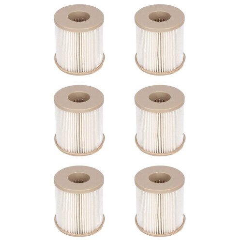 6X 2040PM Compartment Filter Elements Integral Paper Core Fuel Filter Elements 14622355 900FG