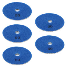 Diamond Wet Pads 4inch 50 Grit for Stone & Tile Polishing Soft Grinding Kit