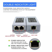 2X 1 em 2 Saídas Gigabit Padrão POE 1000M Extensor de Rede Repetidor em Cascata Rj45 em Conformidade com IEEE 802.3AT/AF para Câmera IP