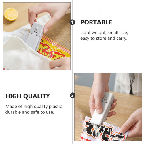 Portable capping machine for snack bags 1 unit 1
