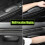 2X Universal Car Armrest Cushion, Door Armrest Protective Pad Soft Leather Armrest Pad 4