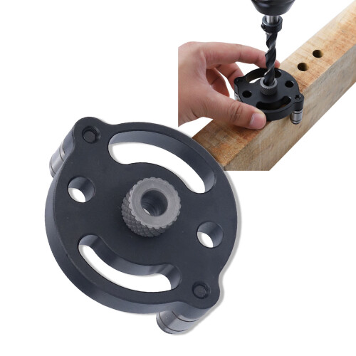 Vertical Aluminum Hole Punch Locator with Drill Bushings, 8pcs 2