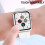 Συμβατό με Apple Watch44mm (SE/6/5/4), Λεπτή θήκη + προστατευτικό οθόνης, σκληρό εξώφυλλο 8
