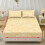 Full Size Fitted Sheet Set with 2 Pillowcases Creamy Yellow 5