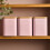 Cooks Professional Cooks Professional 3 Piece Embossed Kitchen Storage Set with Bamboo Lids | Pink 2