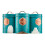 Cooks Professional Cooks Professional 5 Piece Kitchen Storage Set | Teal / Copper 6