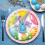Osterhasen-Eier-Pappteller, 16er-Pack 5