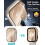 Θήκη XiHAMA2Pack με ενσωματωμένο προστατευτικό οθόνης από σκληρυμένο γυαλί, συμβατή 3