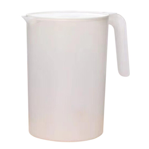 Pichet à eau en plastique avec couvercle 2L 1