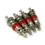 9Pcs/Set Valve Core Removal Tool Kit Valve Cap & Valve Core Inserts Universal 6
