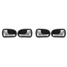 4x Car Front Rear Interior Door Handle for 323 Protege BJ 1995 1996 1997 1998 1999 2000 2001 2002 2003 Left&Right