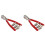 2X Stringing Machine Starting Professional Universal Wide  Starting Clamp for Tennis Badminton Racket Red 1