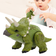 Kinders Jurassic Dinosaurier Spielzeug PVC Triceratops Modell für Altersgruppen 3-6