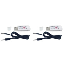 2X USB-Thermometercomputertemperatuursensor Temperatuursonde Aquariumindustrie Afstandsmonitor TEMPer1F