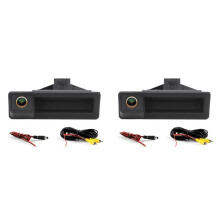 2X Auto AHD 1080P Waterdichte Achteruitrijcamera voor  E90 E91 E92 E93 M5 E39 E60 E61 Parkeerhulpcamera