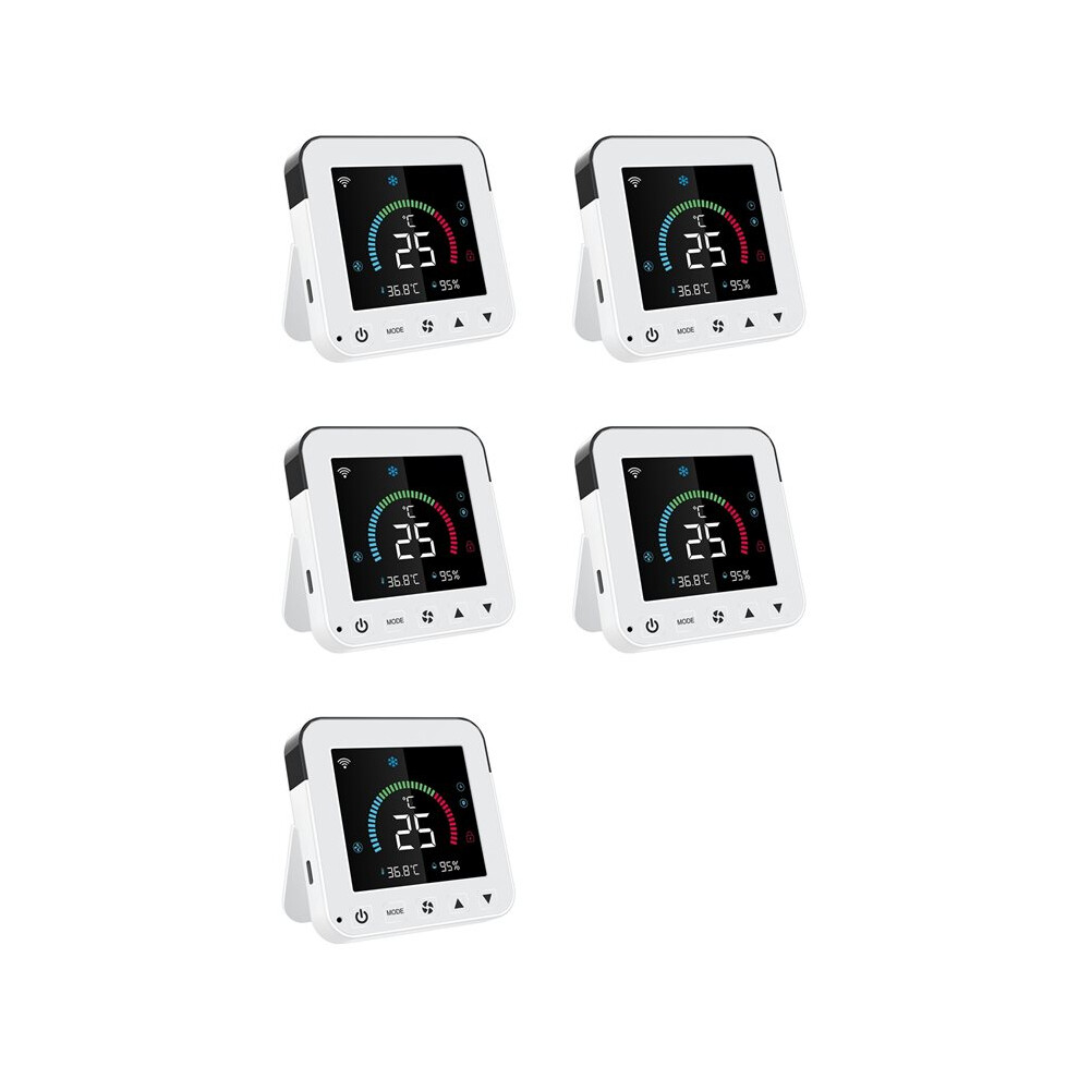 Semoic 5X Tuya Life New Wifi Thermostat Dc5v Air Conditioner Ir Remote Control Timer Temperature Humidity Sensor