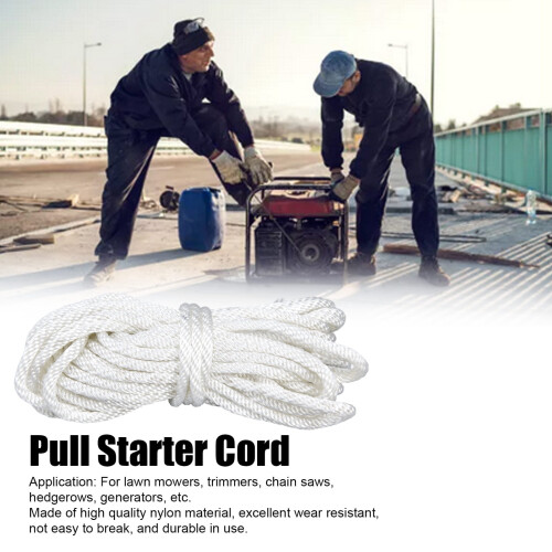 Pull Recoil Starter Rope Nylon 10m for Chainsaw Lawn Mower 1