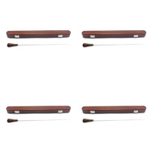 4X Hoogwaardige Cloud Mountain Houten Dirigeerstokkoffer, Muziekdirigentdoos