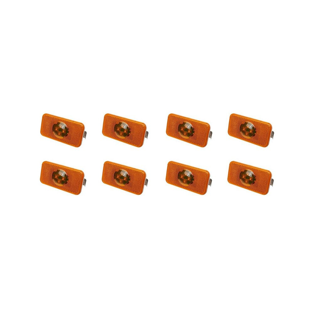 8Pcs 24V Car Truck Led Side Indicator Lamp 4 Led For Trucks Fm/Fh Light/Amber 6032212946764