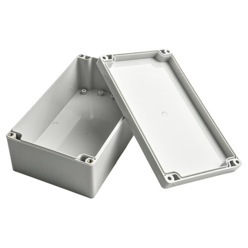Abs White Plastic Electronics Project Box Waterproof Junction Box with Screws 115*90*55mm 1
