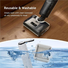 4x Accessoires de Brosse Rotative pour Aspirateurs Secs et Humides pour  F25, ACE/F25, RT/F25, LT/F25A, LT/F25. Pièces de Rechange