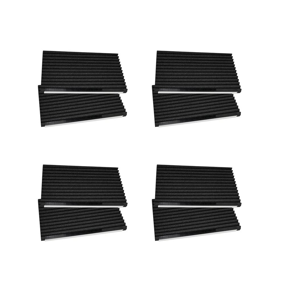 Semoic 8X Window Air Conditioner,Side Insulated Foam Panel, Heat And Draft Insulating,Two Piece Panels Window Seal